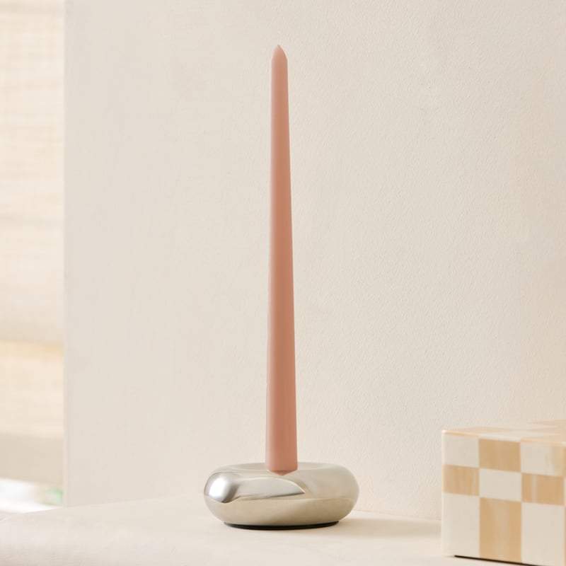 Aluma Rose Taper Candles Pack of 3