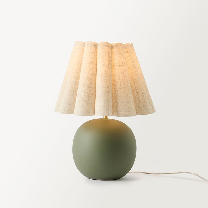Giselle Moss Green Table Light