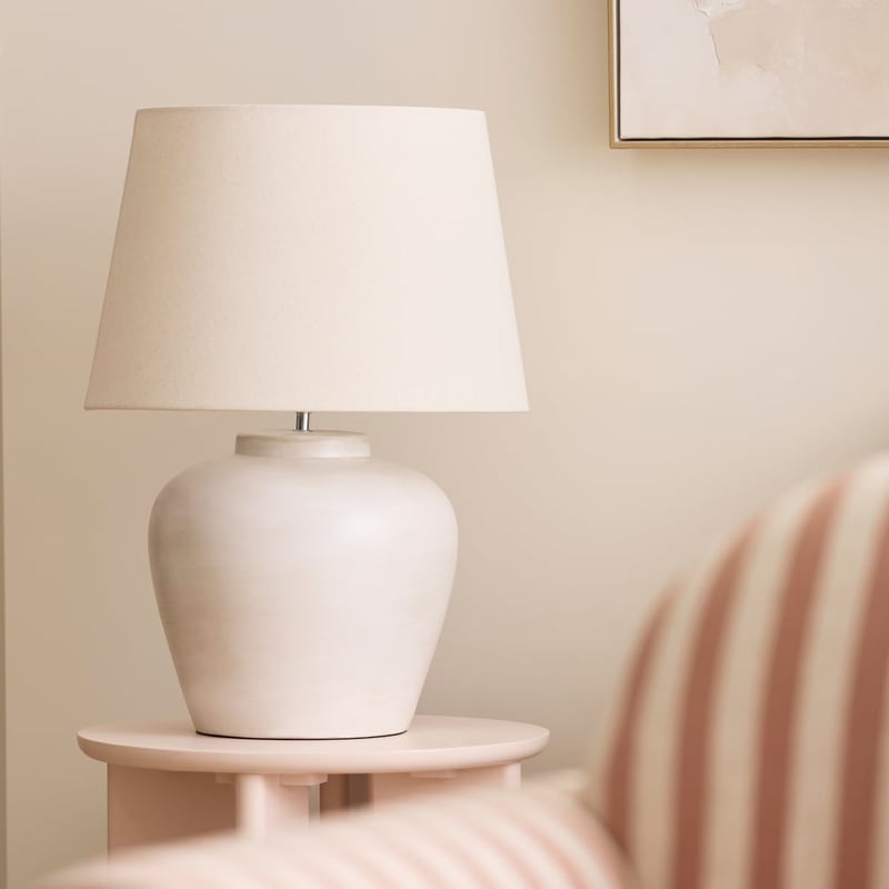 Manchester Off White Table Light