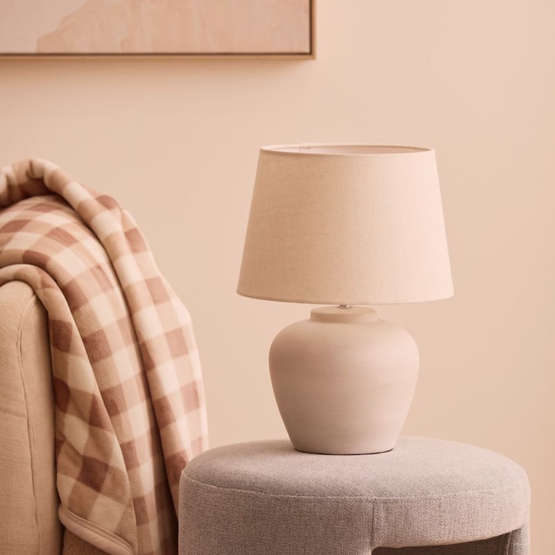 Manchester Off White Table Light