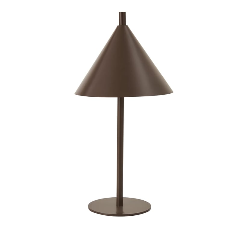 Hariette Cocoa Brown Matte Table Light
