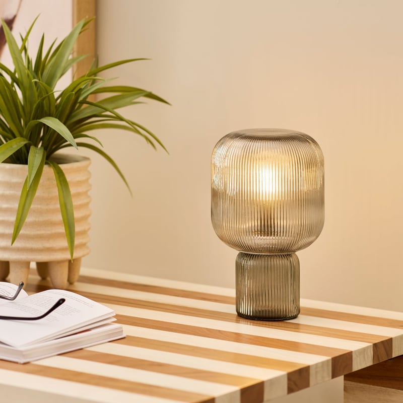 Lola Smoke Table Light