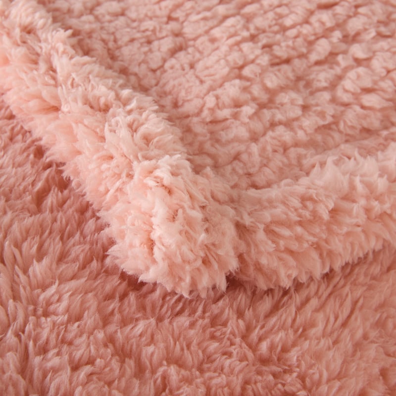 Kyrie Blush Fleece Blanket