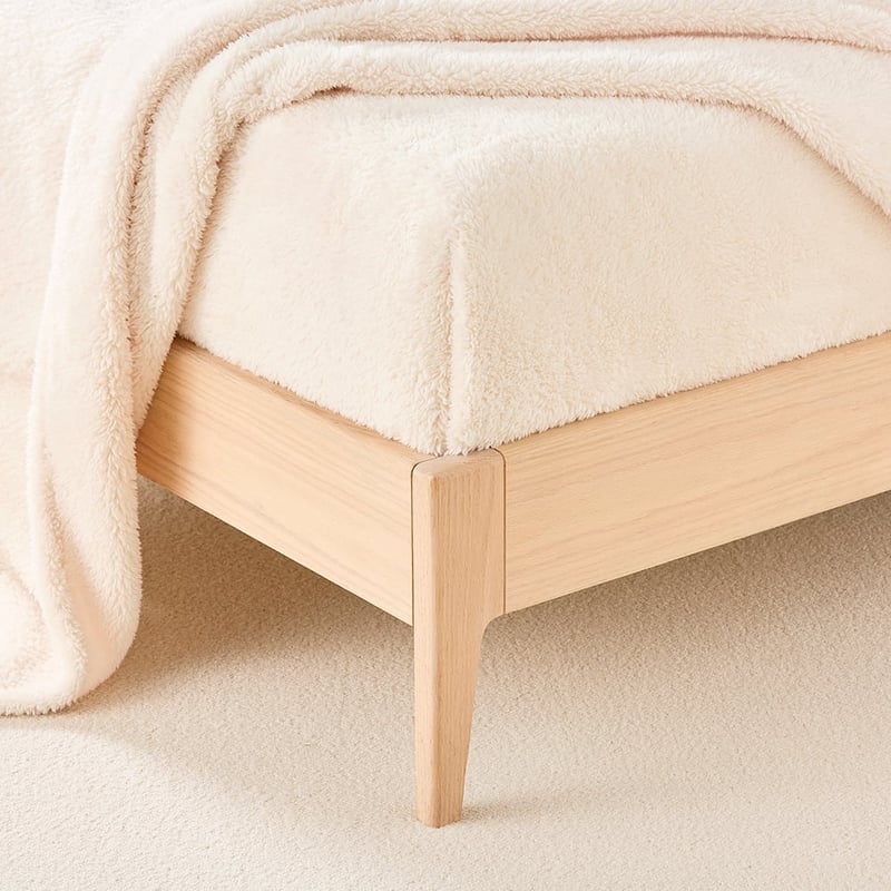 Kyrie Natural Fleece Blanket