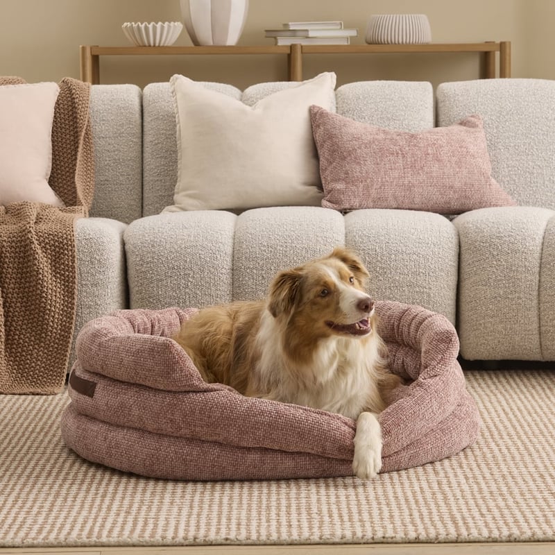 Ziggy Marietta Pale Pink Pet Bed
