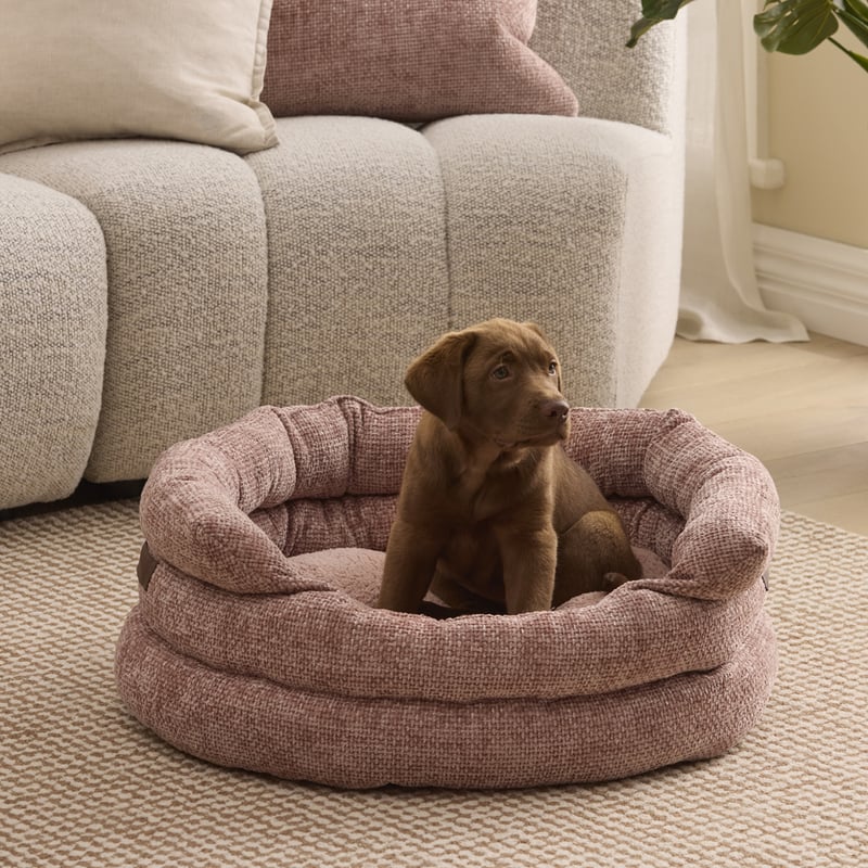 Ziggy Marietta Pale Pink Pet Bed