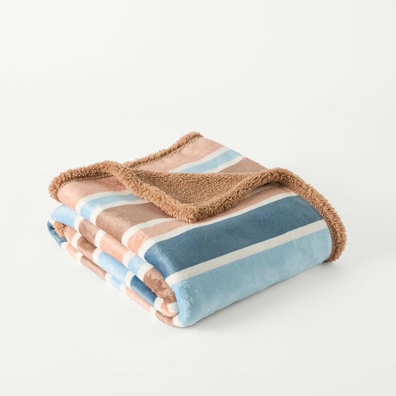 Maisy Pet Blanket Sunlit Stripe