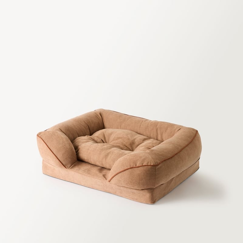 Adeline Latte Pet Bed