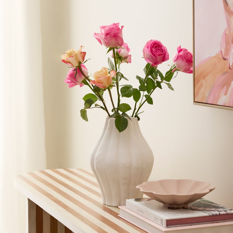 Willow White Extra Large Vase 