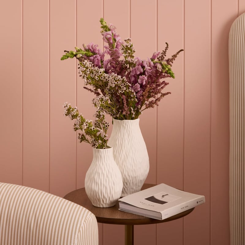 Drift White Tall Vase