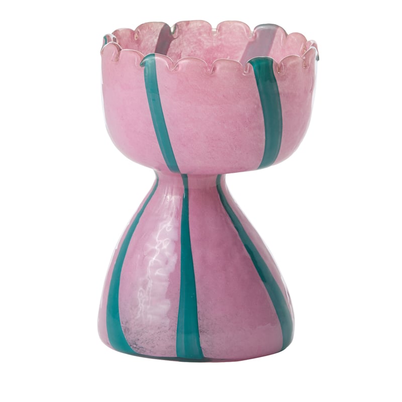 Margarita Green & Pink Short Vase