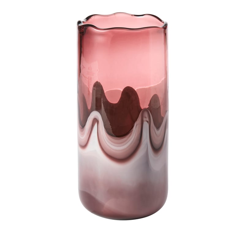 Bordeaux Burgundy Tall Vase