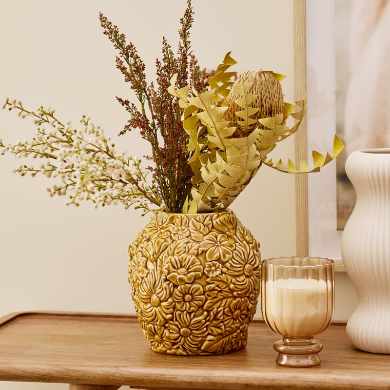 Margot Honey Round Vase