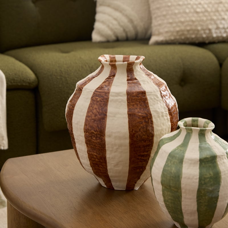 Santorini Chocolate Medium Vase