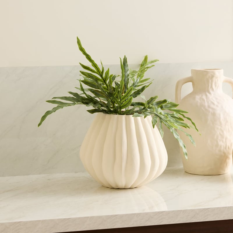 Orb White Pot