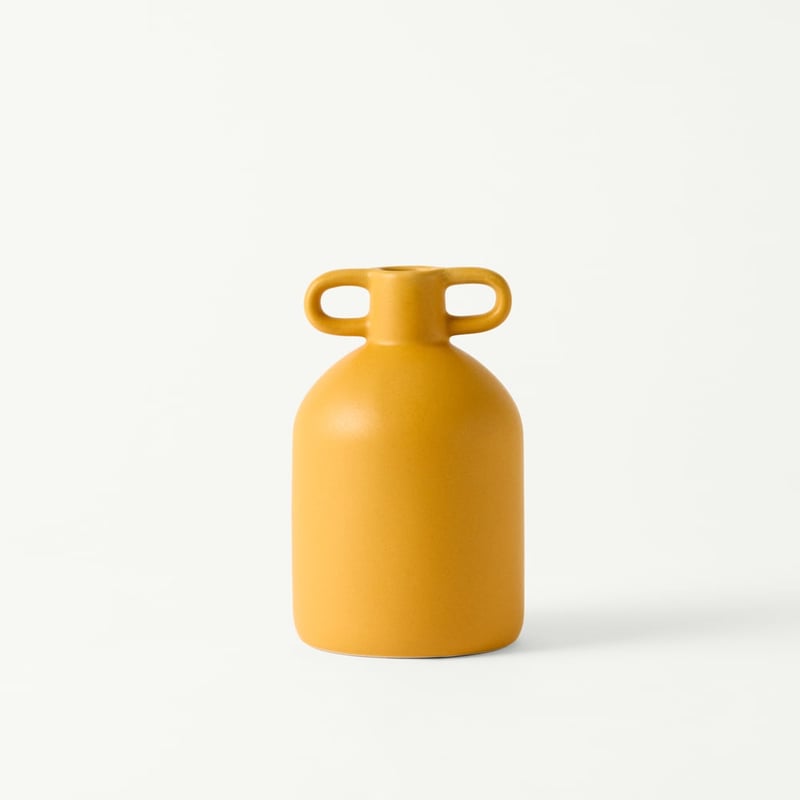 Delos Caramel Bottle Vase