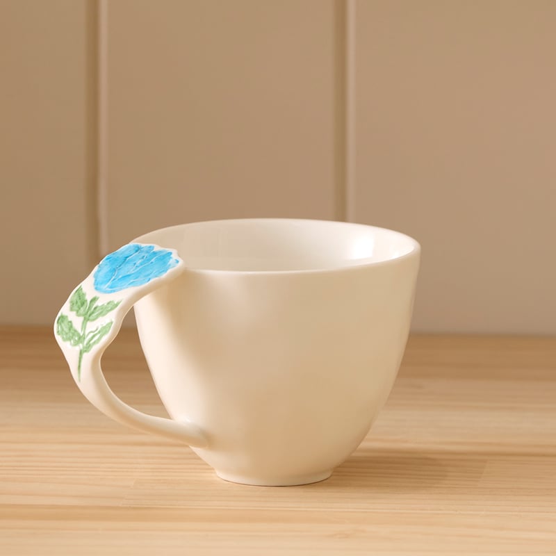 Flower Blue Mug