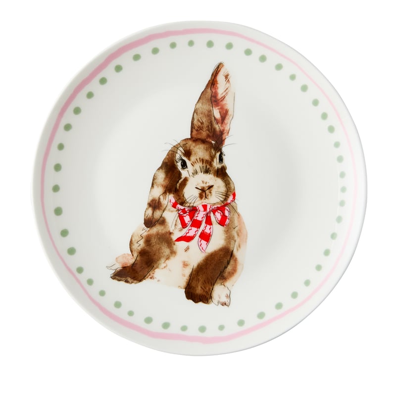 Bunny Friends Pink Plate