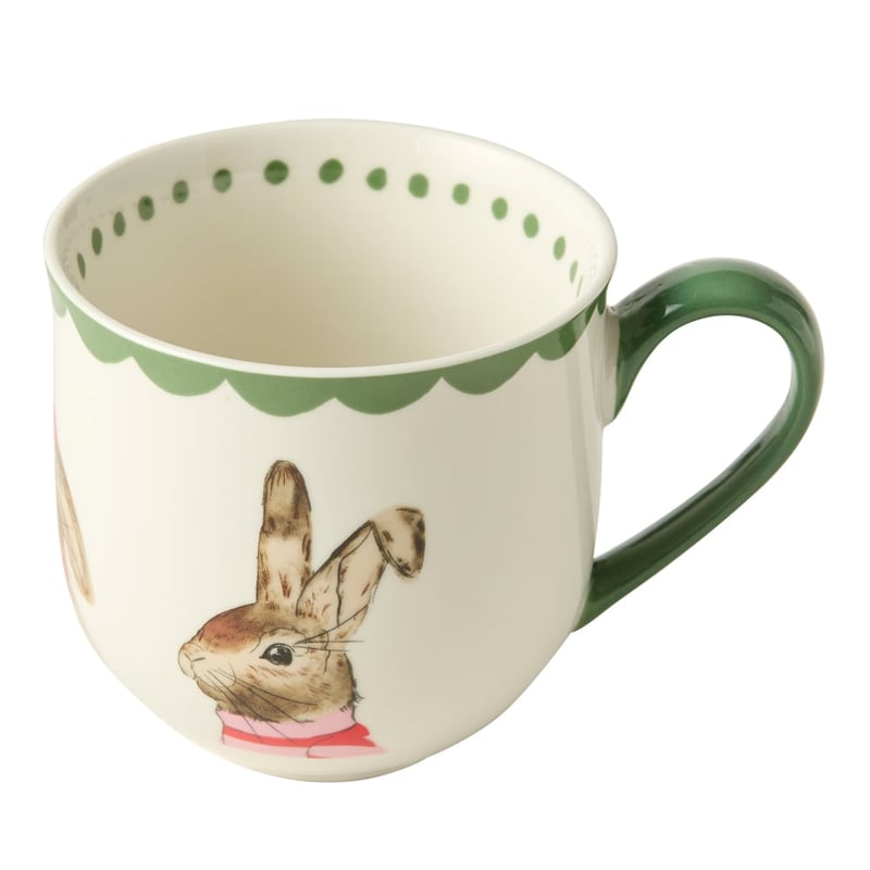 Bunny Friends Green Mug