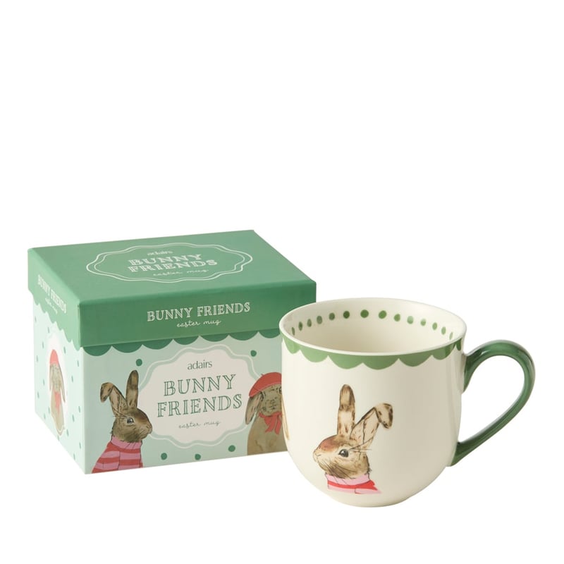 Bunny Friends Green Mug