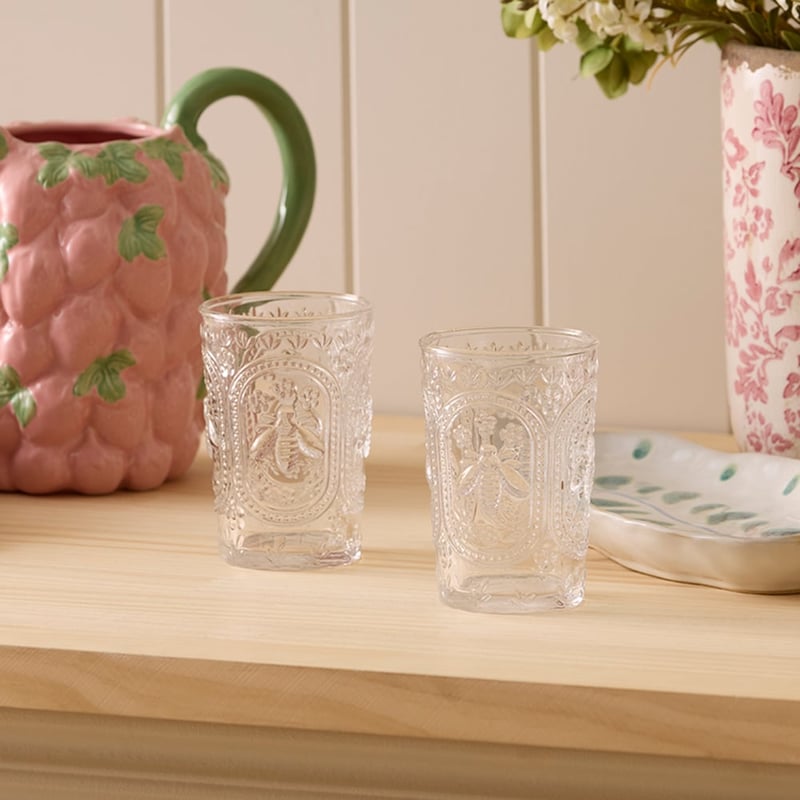 Bee Clear Tumbler Pack of 2