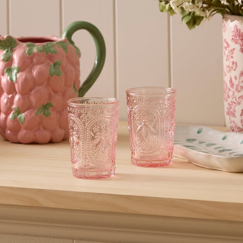 Bee Pink Tumbler Pack of 2