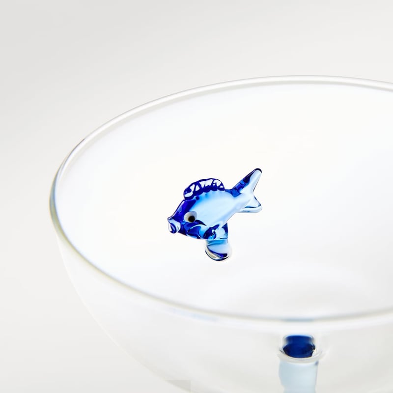 Summer Sealife Fish Coupe Pack of 2