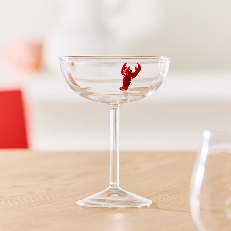 Summer Sealife Lobster Coupe Pack of 2