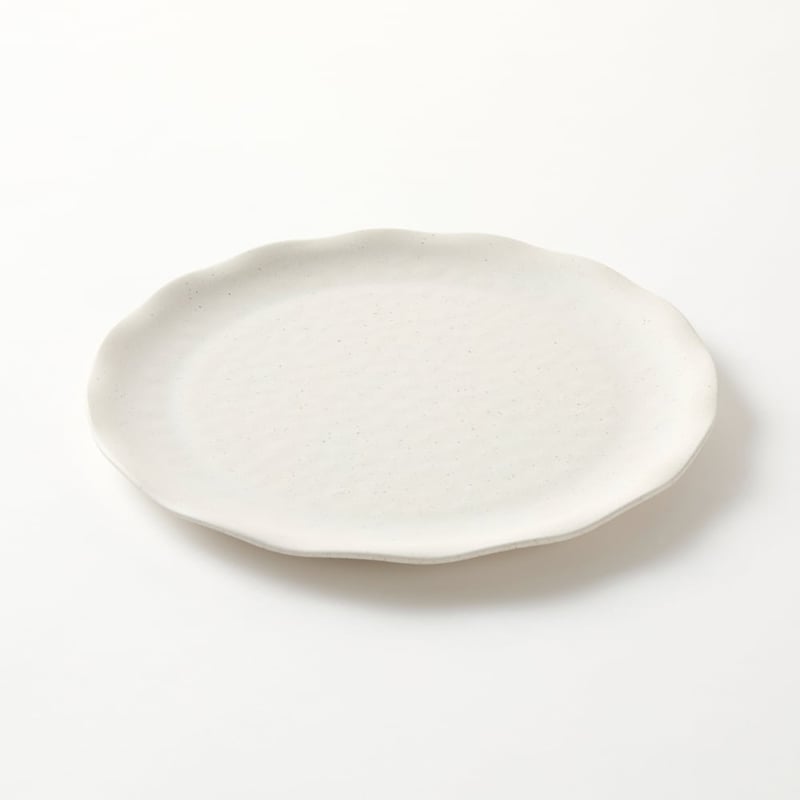 Catalina Ivory Bamboo Dinner Plate Set of 4