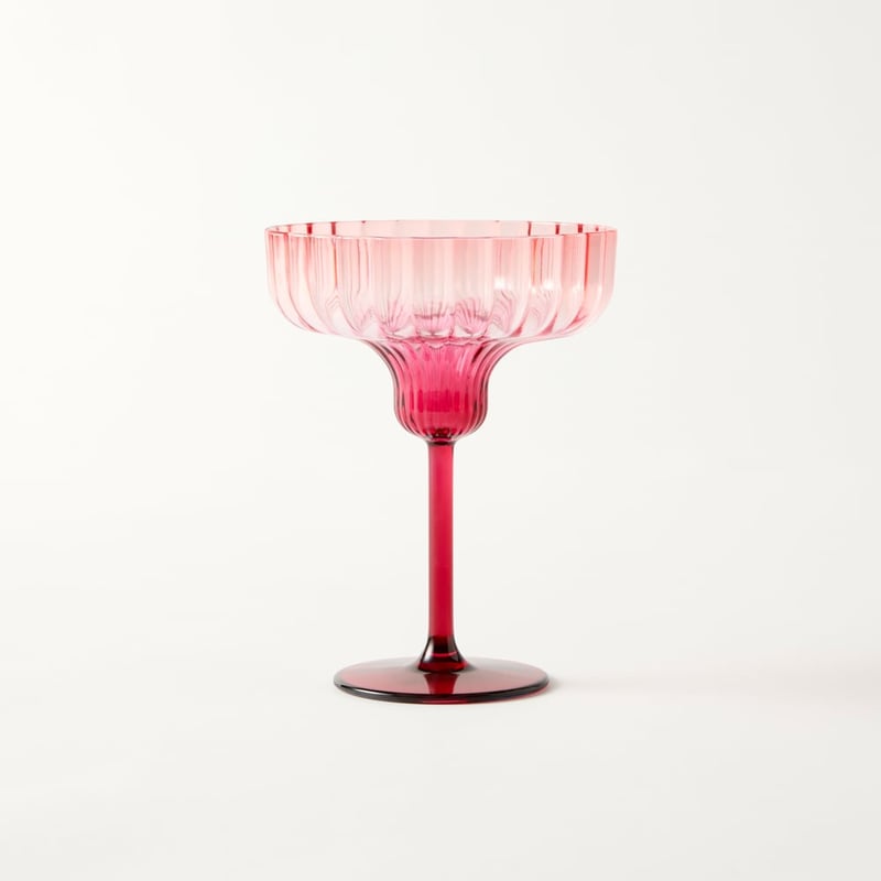 Positano Red & Pink Cocktail Glass