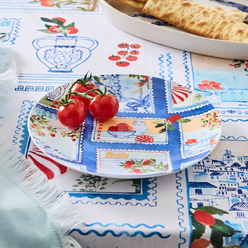 Amalfi Postcards Side Plate