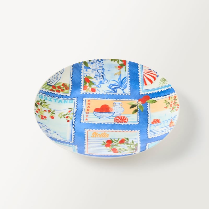Amalfi Postcards Side Plate
