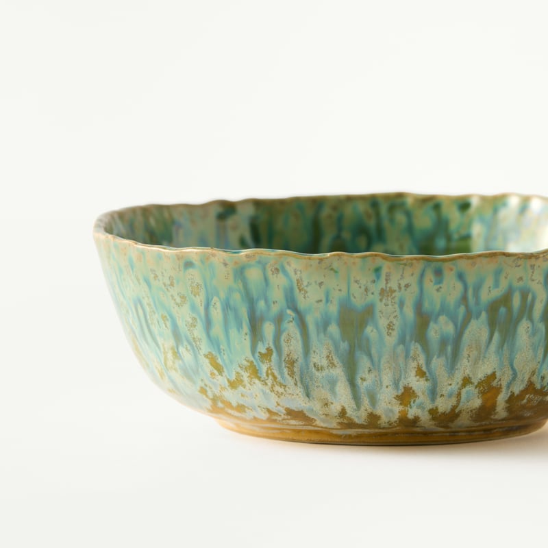 Marine Life Green Bowl