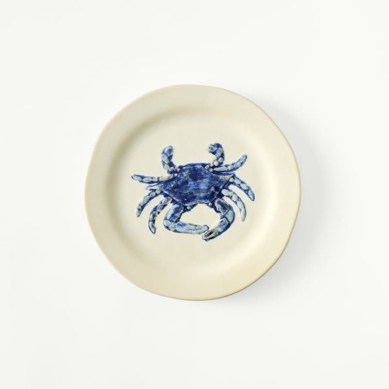 Marine Life Crab Side Plate