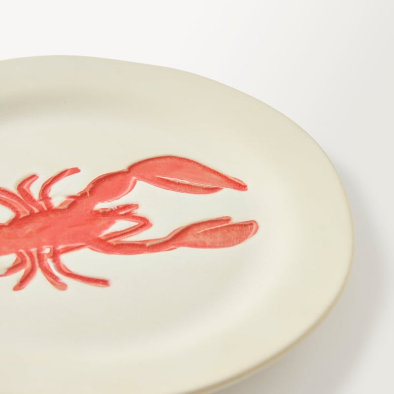 Marine Life Lobster Side Plate