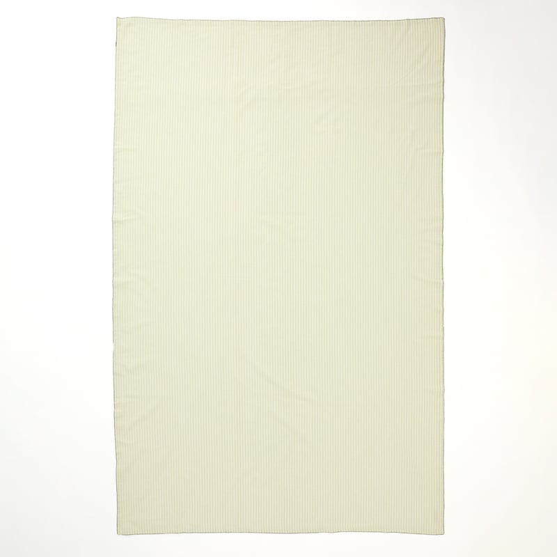 Seville Stripe Lemongrass Tablecloth