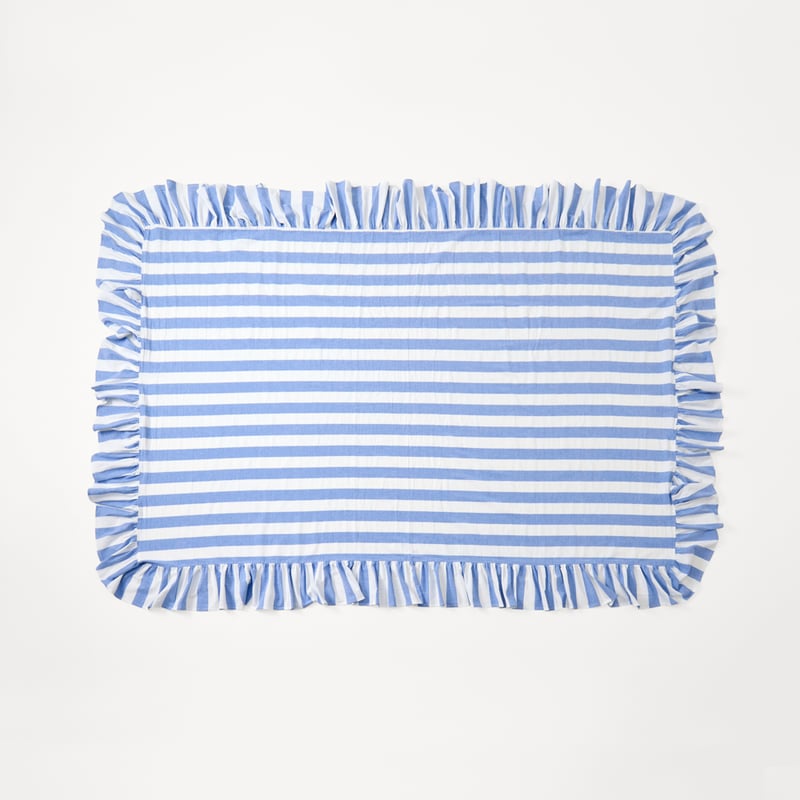 C'est La Vie Blue Tablecloth