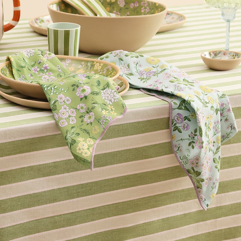 Garden House Green Napkins Pack of 2