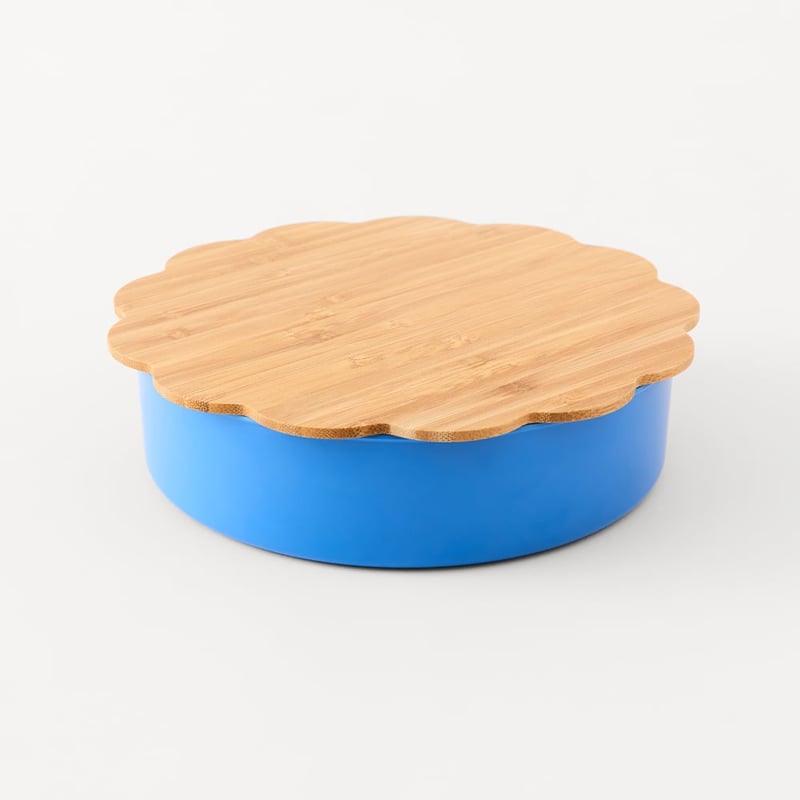 Sunlit Sanctuary Blue Container