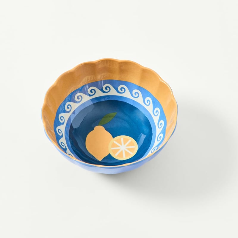 Sunlit Sanctuary Multi Scalloped Bowls Set of 4