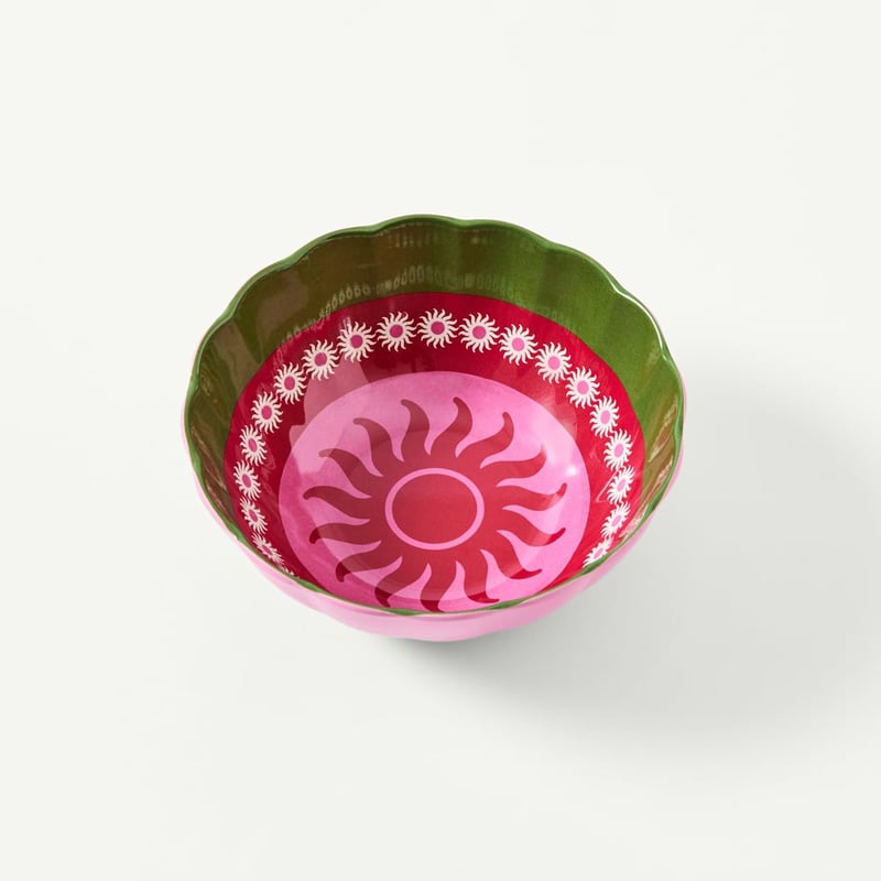 Sunlit Sanctuary Multi Scalloped Bowls Set of 4