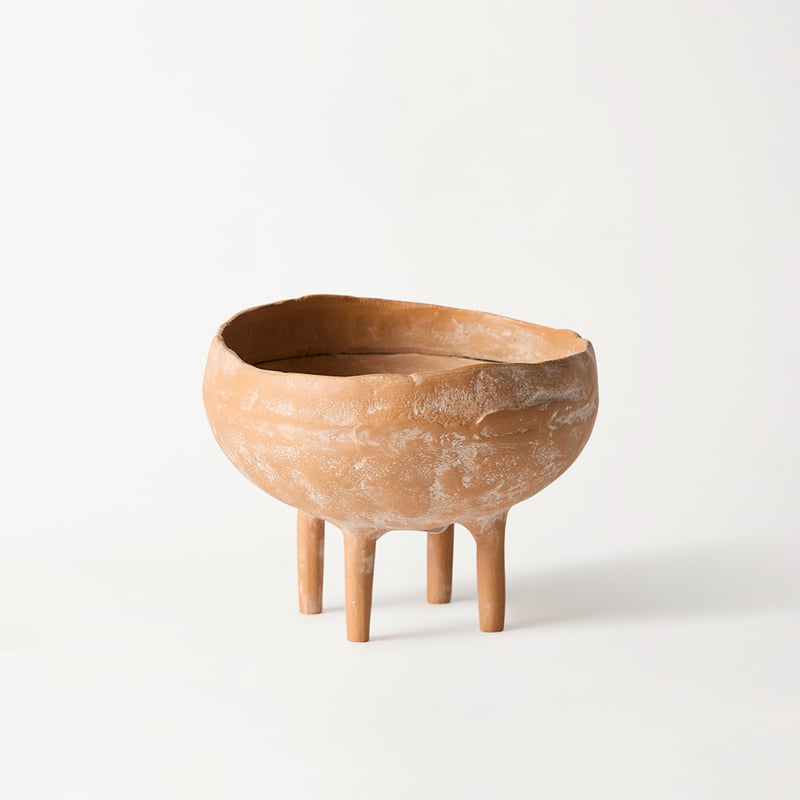 Laguna Terracotta Footed Bowl