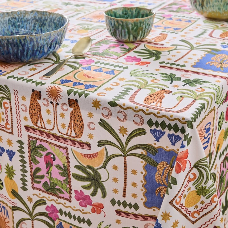 Costa Del Sol Island Fruit Tablecloth