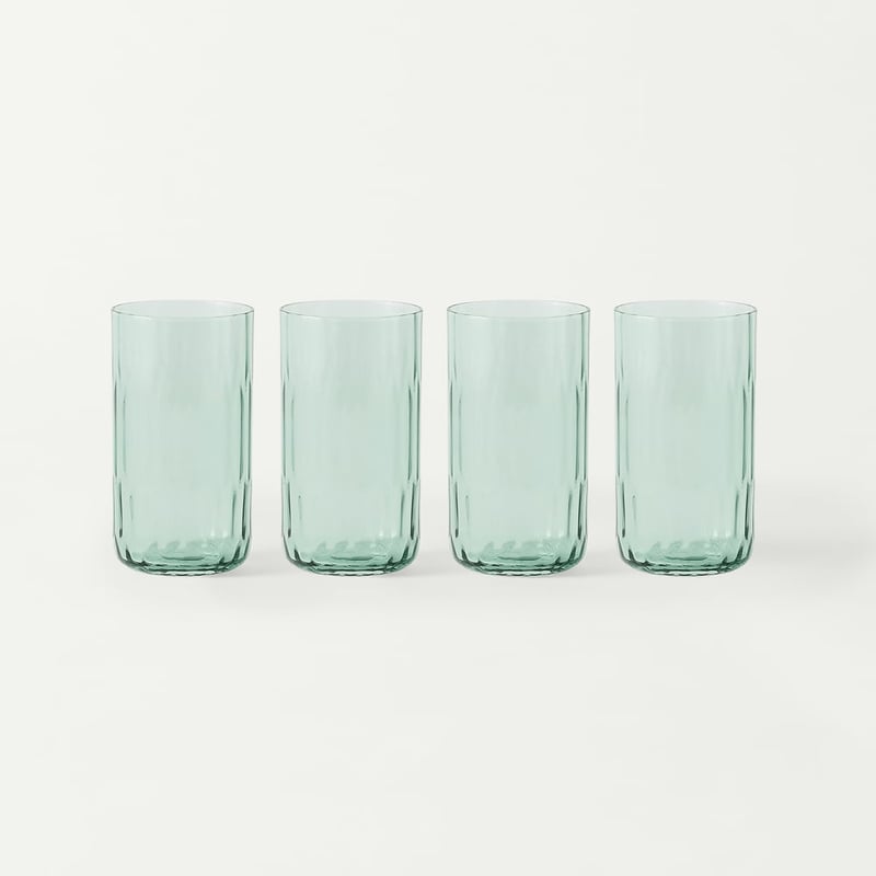 Soho Fern Green Hi-Ball Glass Pack of 4