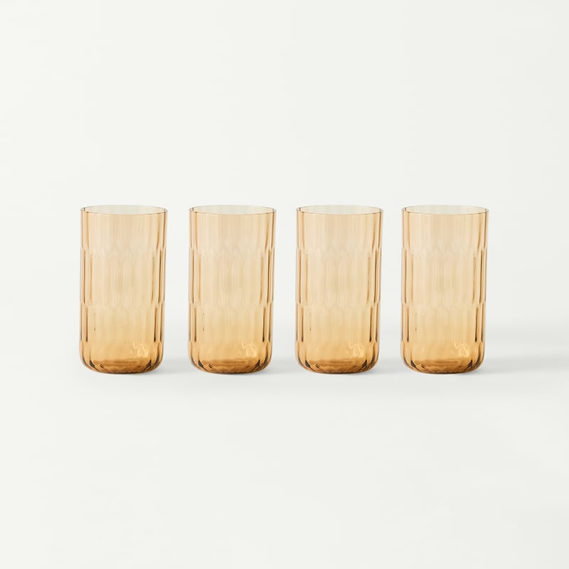 Soho Honey Hi-Ball Glass Pack of 4