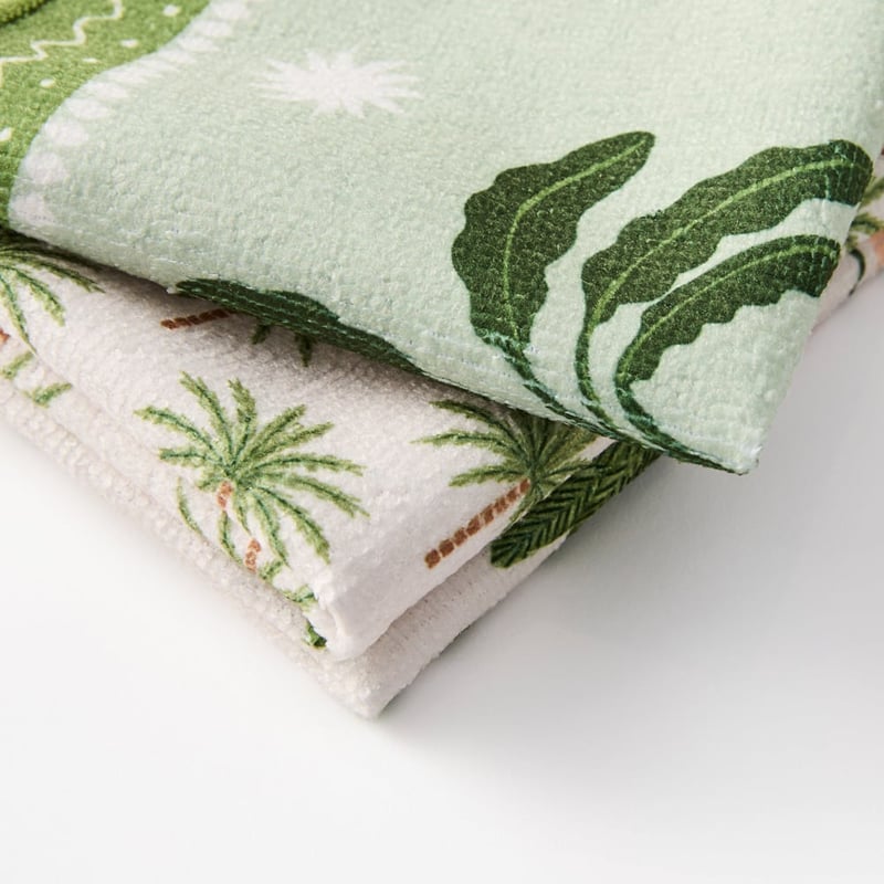 Adeline Natures Resort Microfibre Washcloths Pack of 3