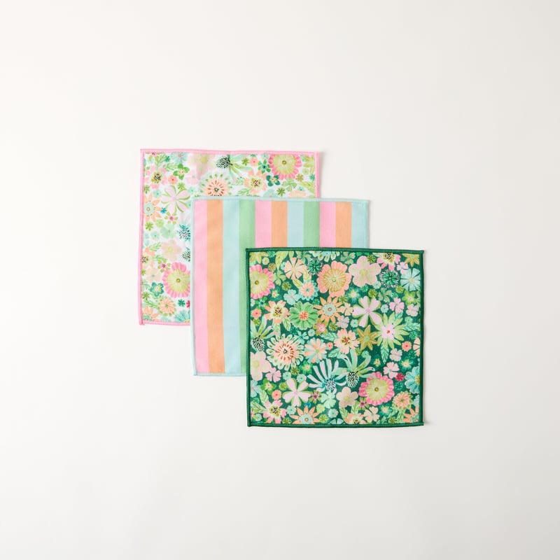 Adeline Tuscany Microfibre Washcloths Pack of 3