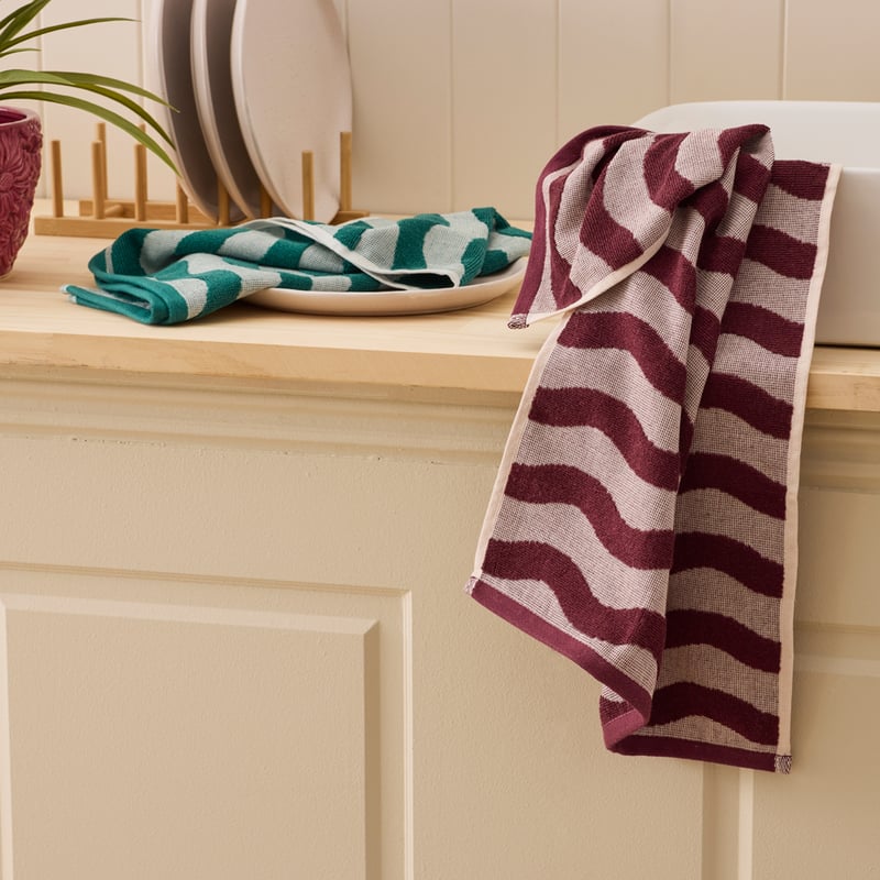 Isla Berry & Green Tea Towel Pack of 2