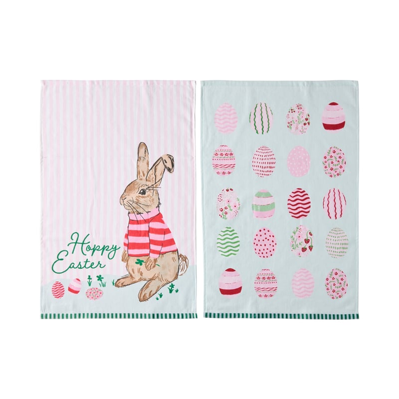 Easter Happy Easter Tea Towel Pack of 2