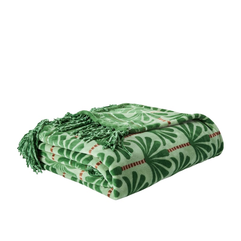 Supersoft Winter Palm Blanket